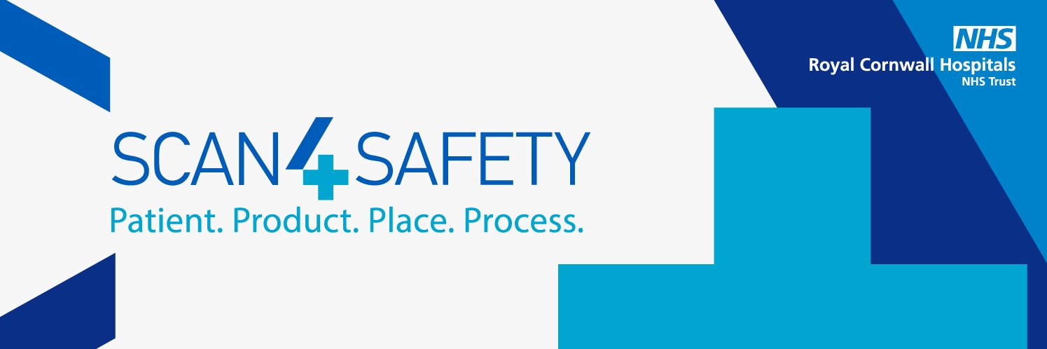 RCHT Scan4Safety banner