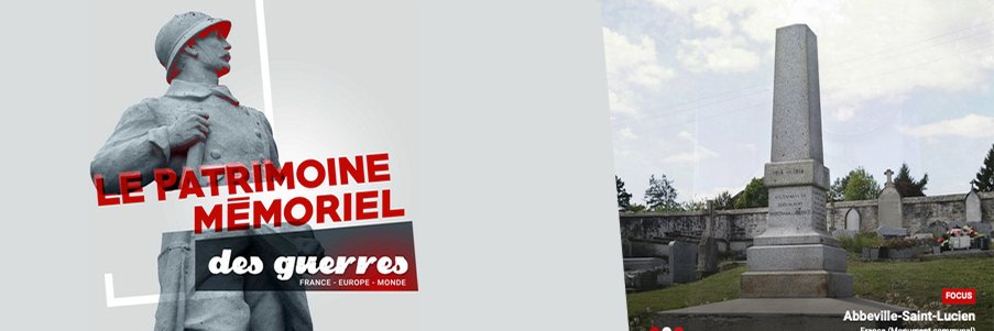 LE PATRIMOINE MÉMORIEL DES GUERRES banner