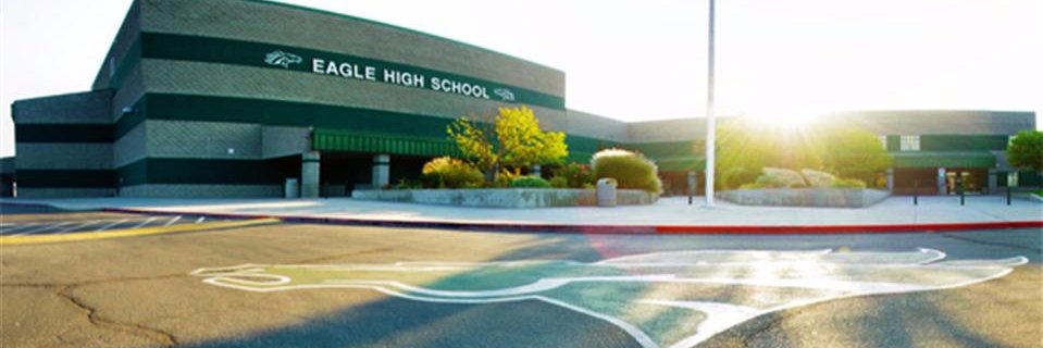 Eagle High School banner