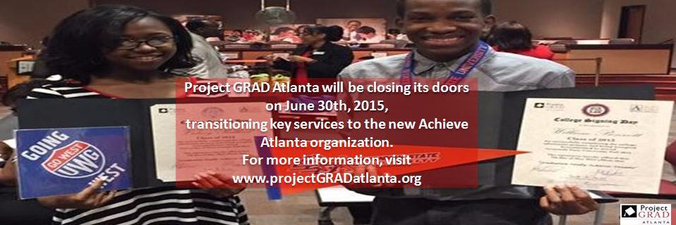 Project GRAD Atlanta banner