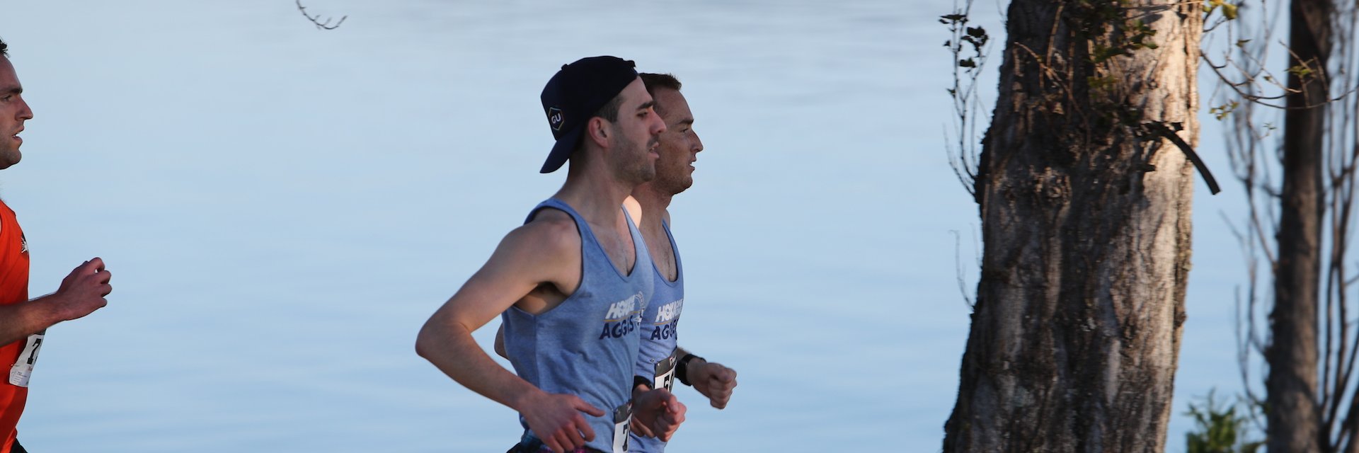 HOKA ONE ONE Aggies banner