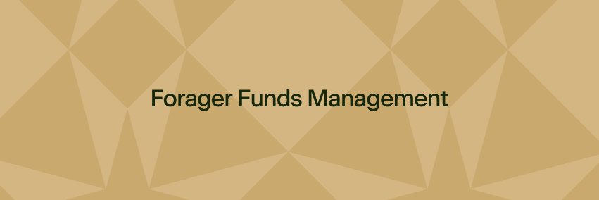 ForagerFunds banner