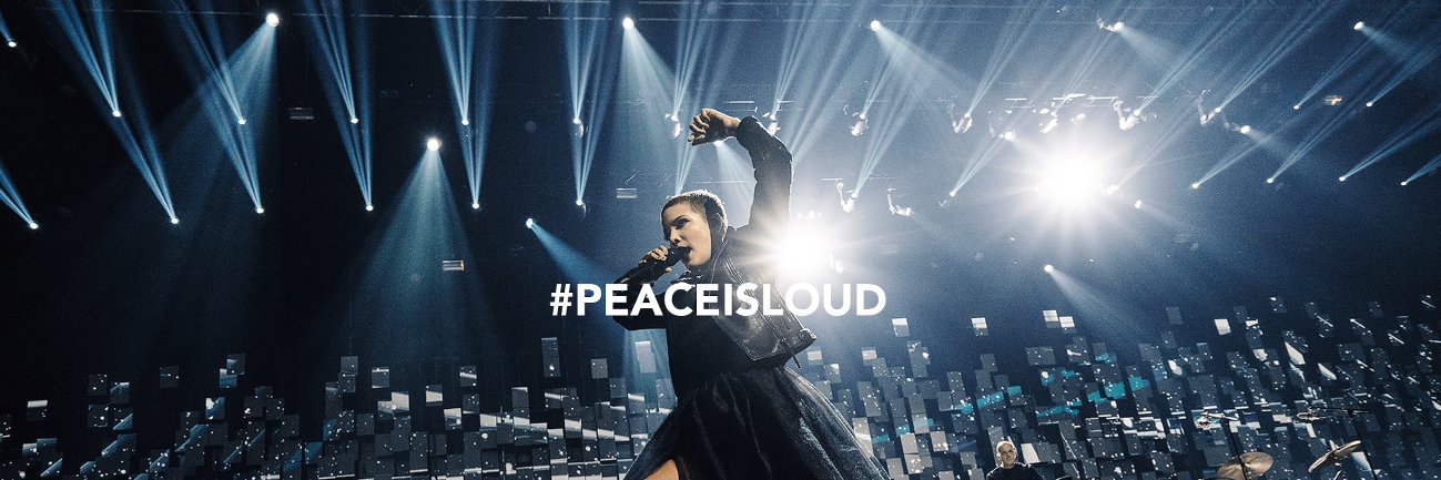 Nobel Peace Concert banner