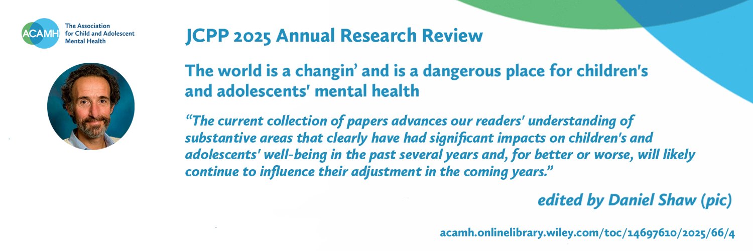 Journal of Child Psychology and Psychiatry's banner