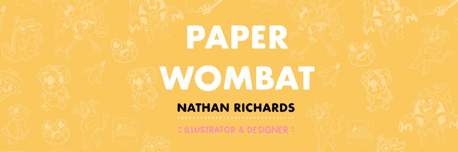 paperwombat's profile banner image