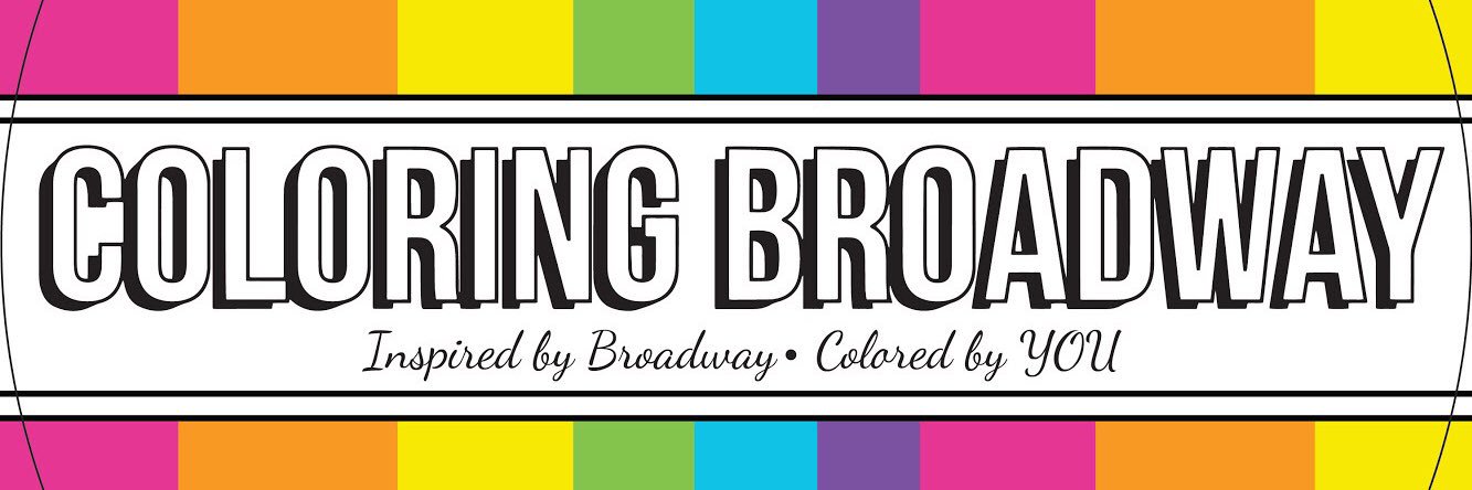 Coloring Broadway banner
