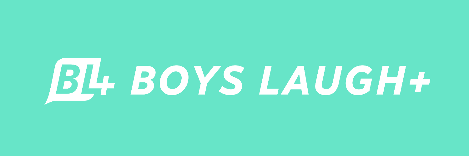 Boys Laugh + | also on 🦋 banner