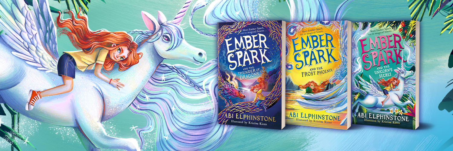 Abi Elphinstone banner