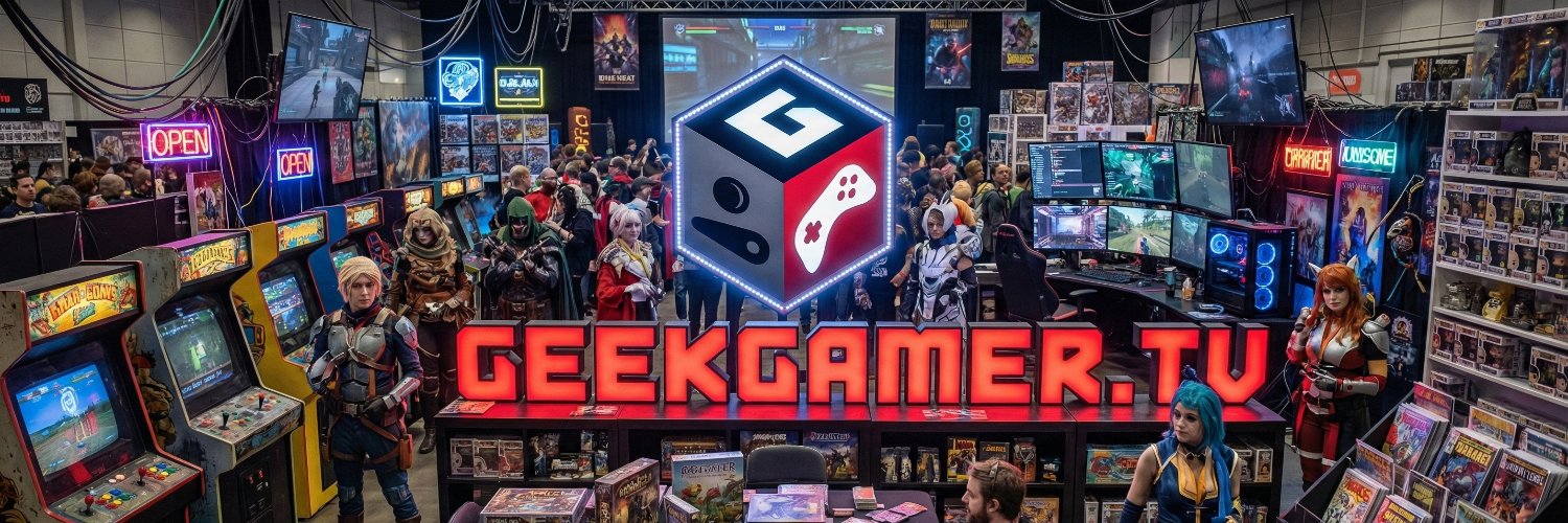 GeekGamerTV // Gaming 🎮 Geek 🤓 Pinball 📍 banner