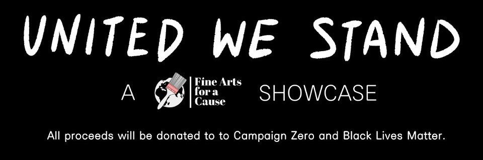 FINE ARTS FOR A CAUSE banner