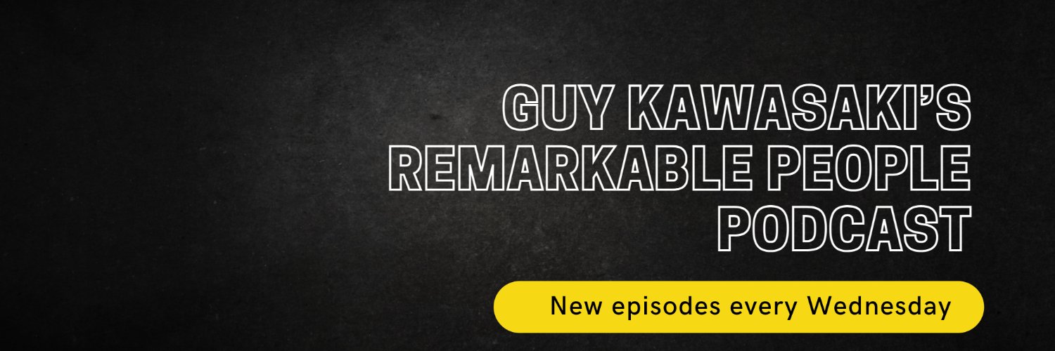 Guy Kawasaki banner