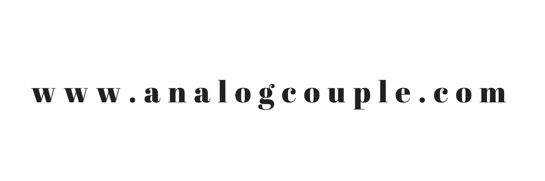 analog couple banner