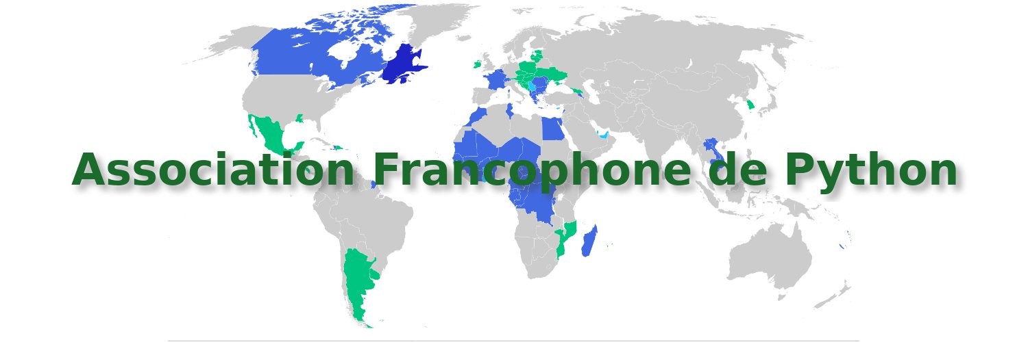 Association Francophone Python banner