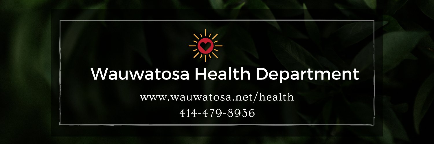 Wauwatosa Health Department (WHD) banner