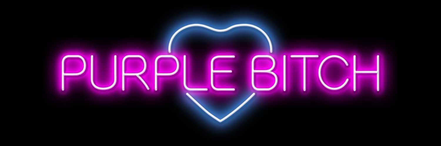 Purple ♡ Bitch | ONLYFANS Profile Banner