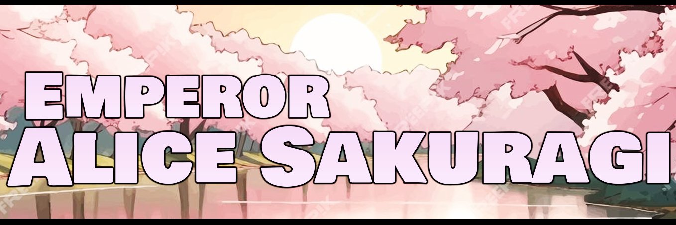 Alice Sakuragi 🌸 (桜木アリス) banner