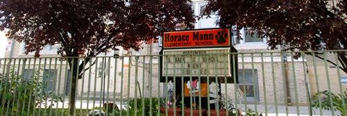 Horace Mann School banner