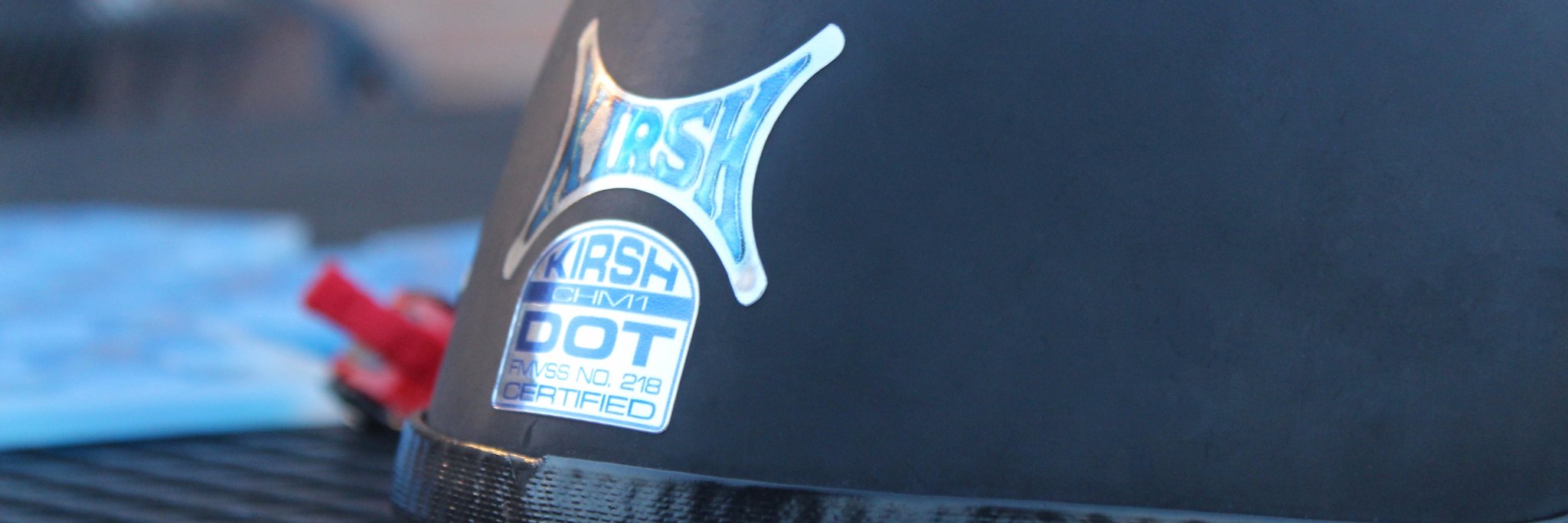 Kirsh Helmets banner