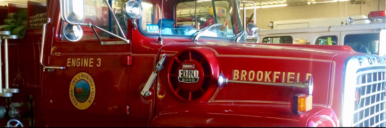 Brookfield Fire Dept banner