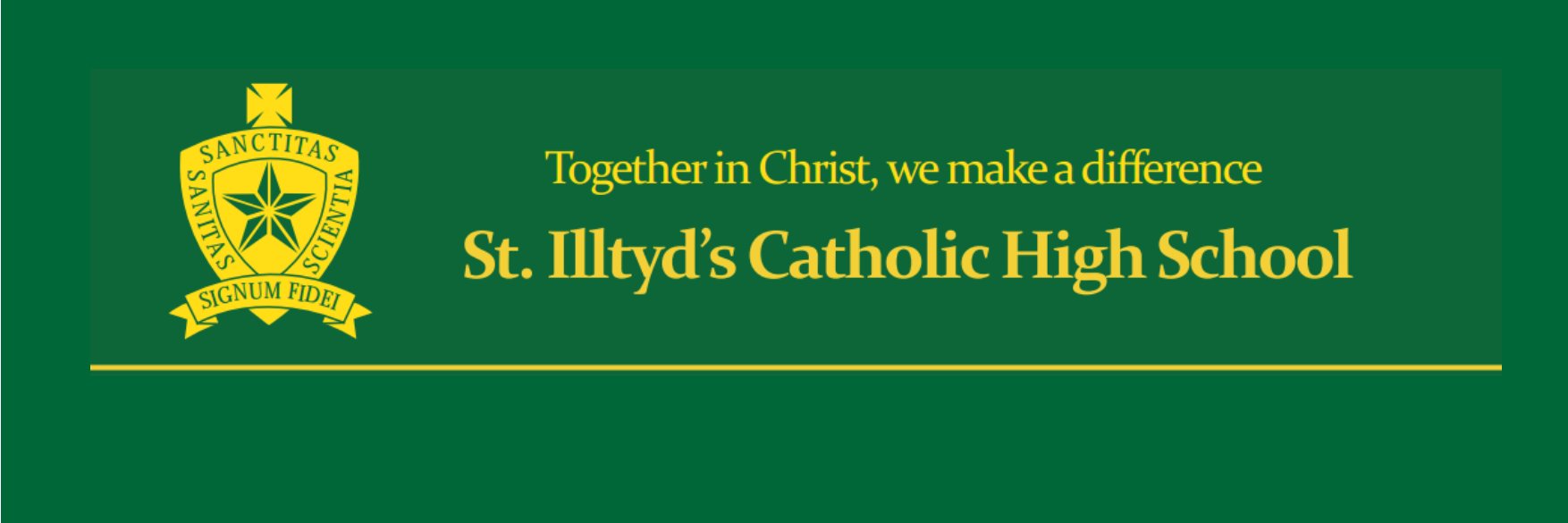 St Illtyd's English banner