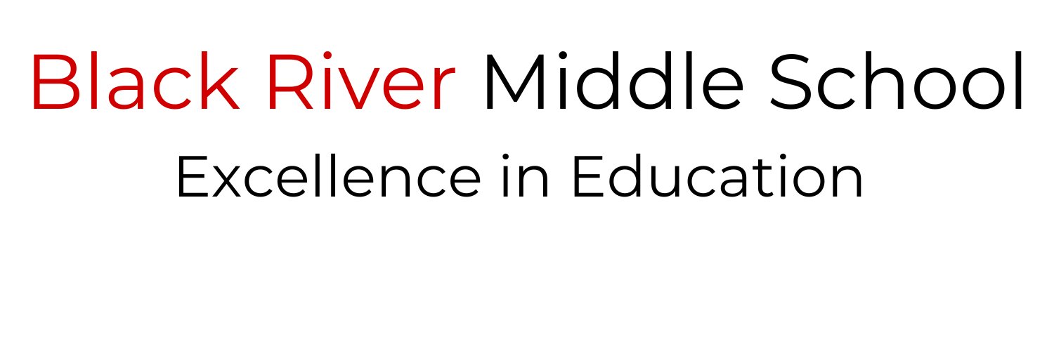 Black River Middle School banner
