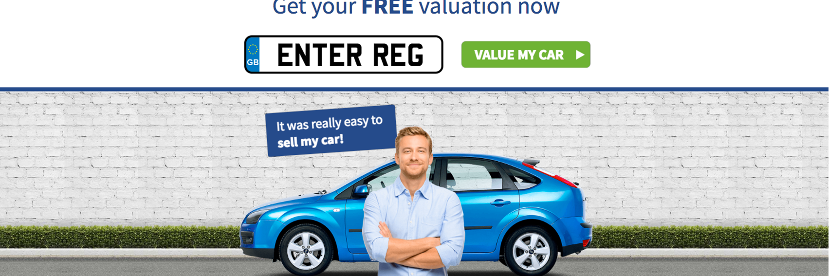 WeWantAnyCar.com banner