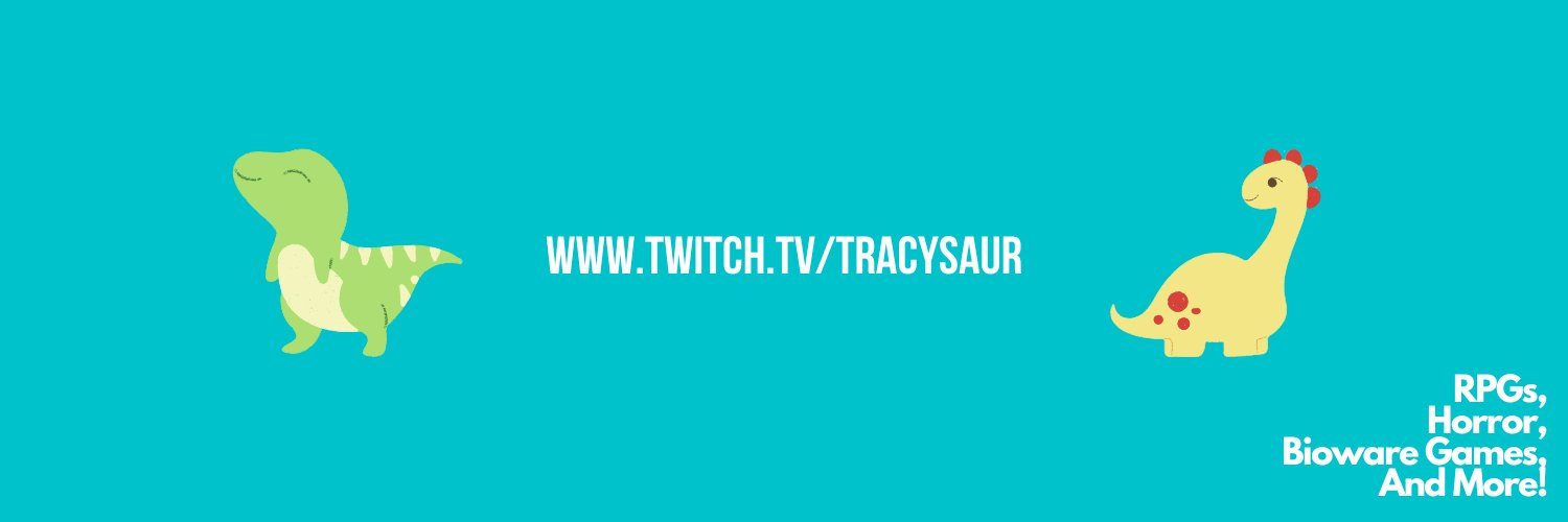 Tracy 🦖 (She/Her) banner