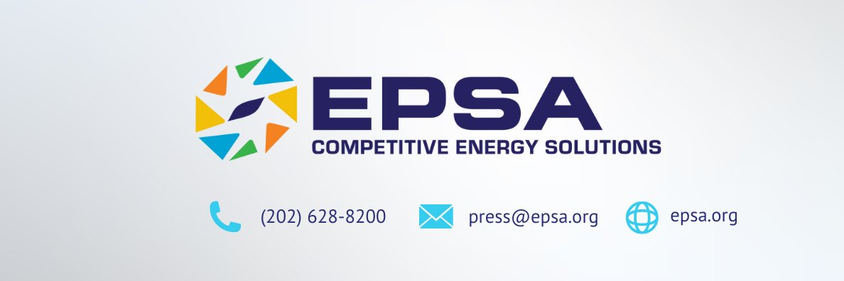 Electric Power Supply Association's banner