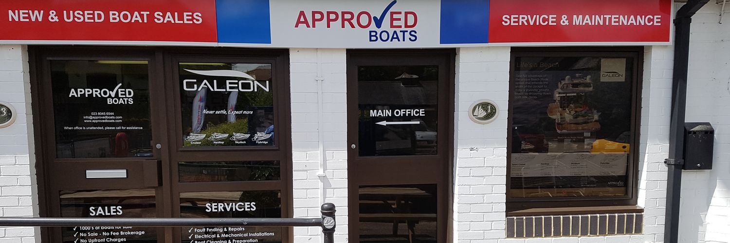 Approved Boats banner