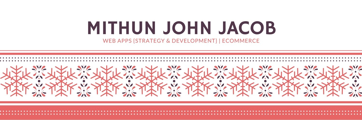 Mithun John Jacob banner