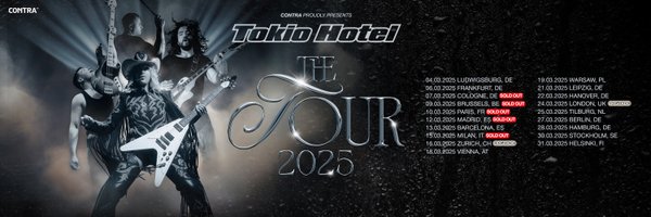 Tokio Hotel Profile Banner