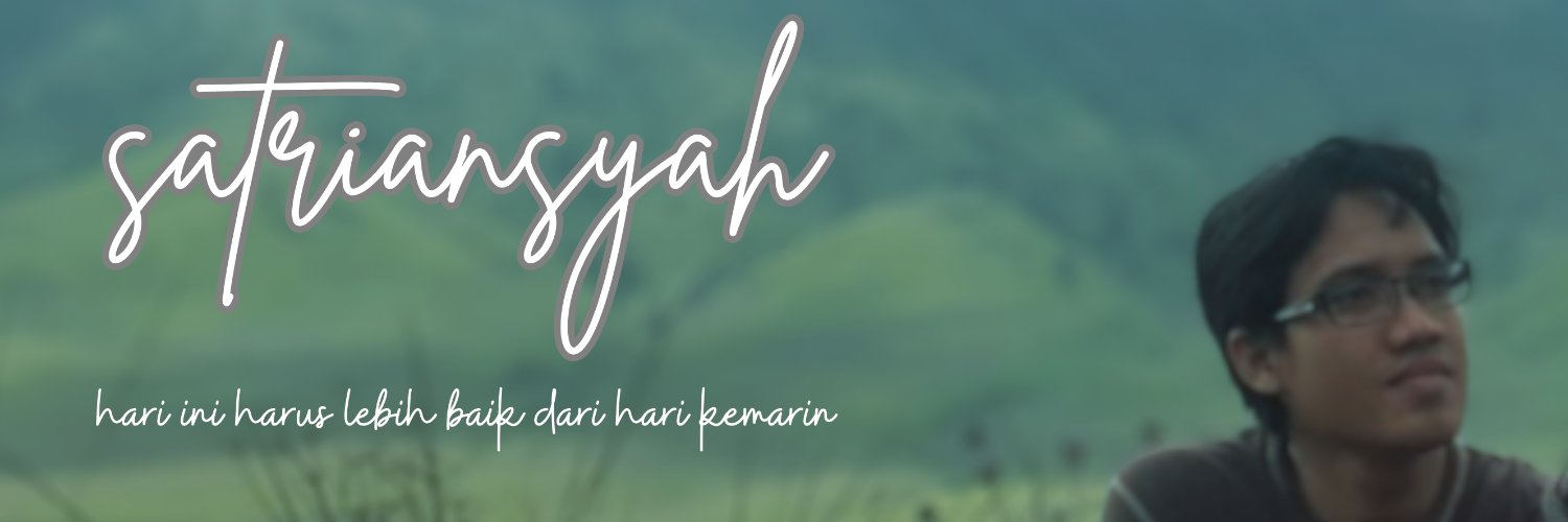Satriansyah J banner