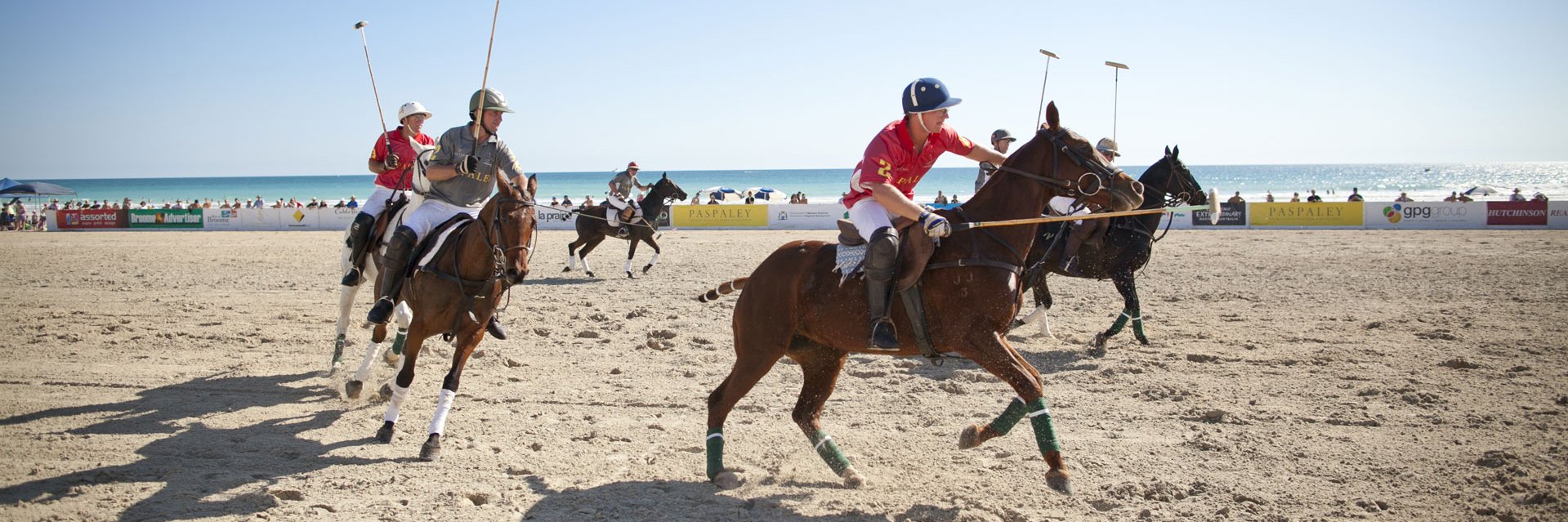 Cable Beach Polo banner