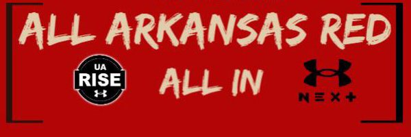 All Arkansas Red - UA Rise Profile Banner