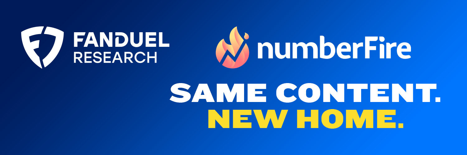 numberFire (now @FanDuelResearch) banner
