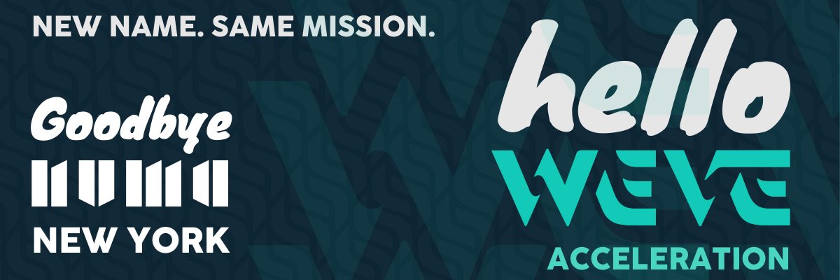 WEVE Acceleration banner