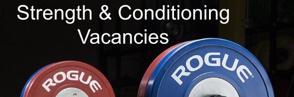 Strength & Conditioning Vacancies banner
