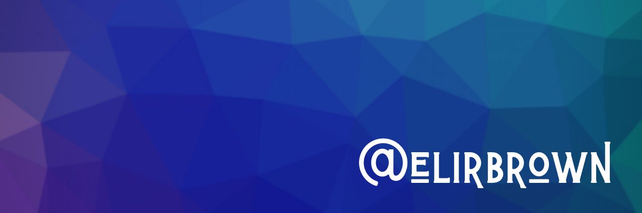 EliRBrown's profile banner image