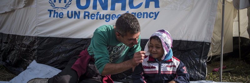 UNHCR SIM banner