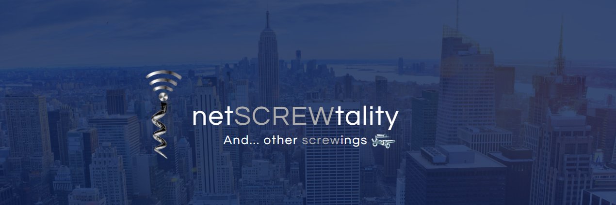 netSCREWtality banner