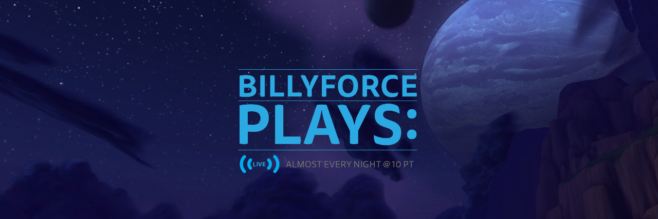 Billyforce Plays: banner