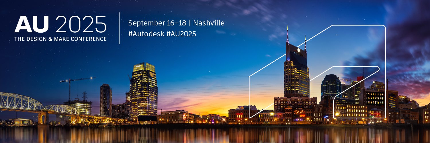 Autodesk University's banner