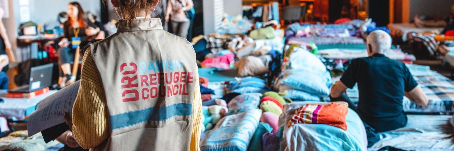 Danish Refugee Council banner