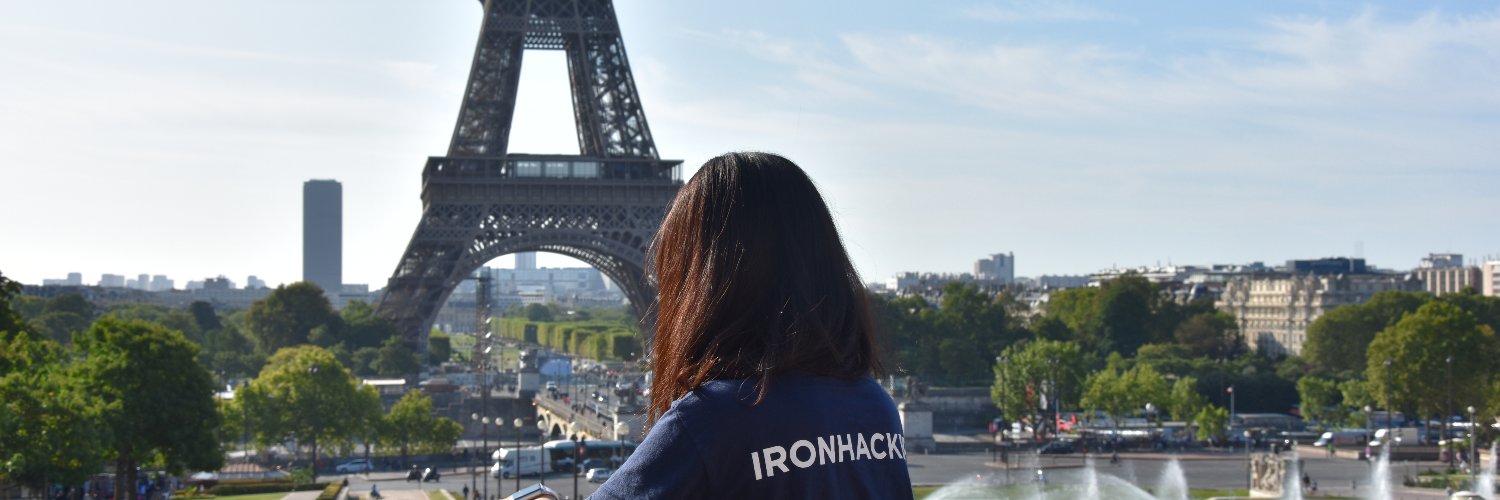 Ironhack Paris banner