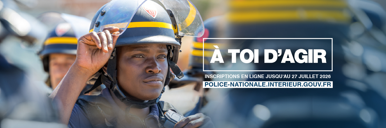 Police nationale banner
