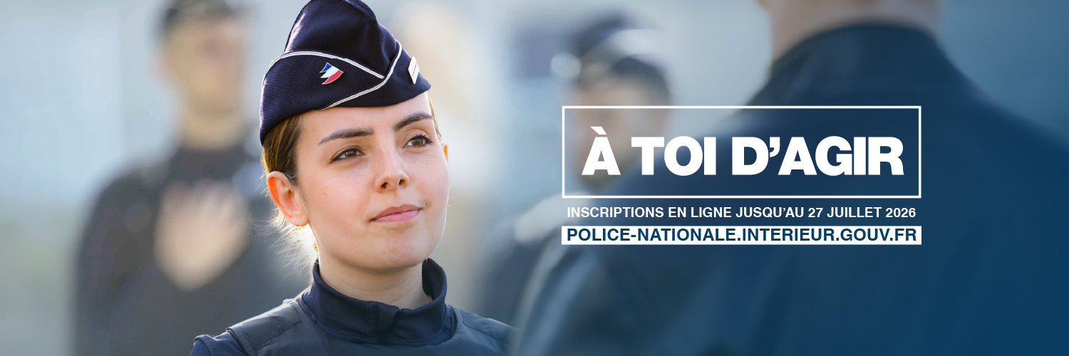 Police nationale banner