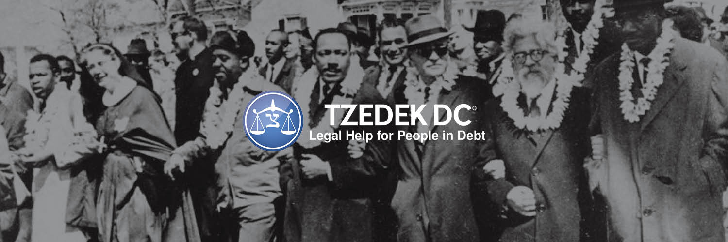 Tzedek DC's banner