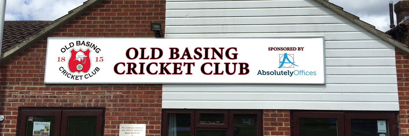 Old Basing CC banner
