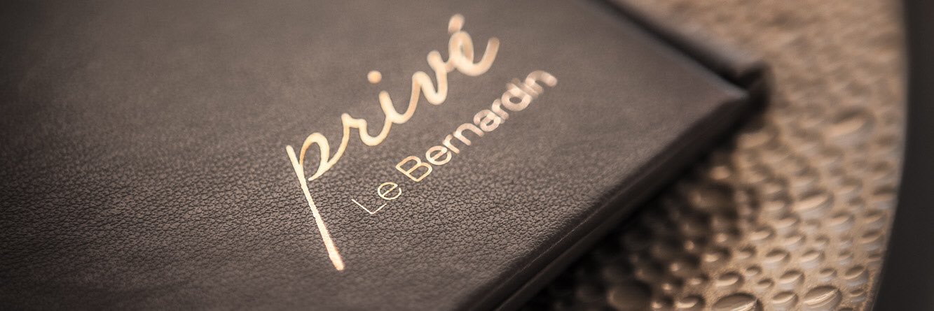 Le Bernardin Privé's banner