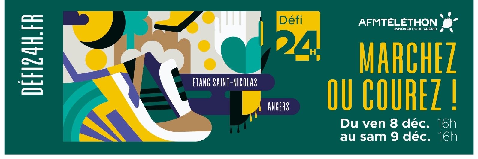 Défi 24H Téléthon banner